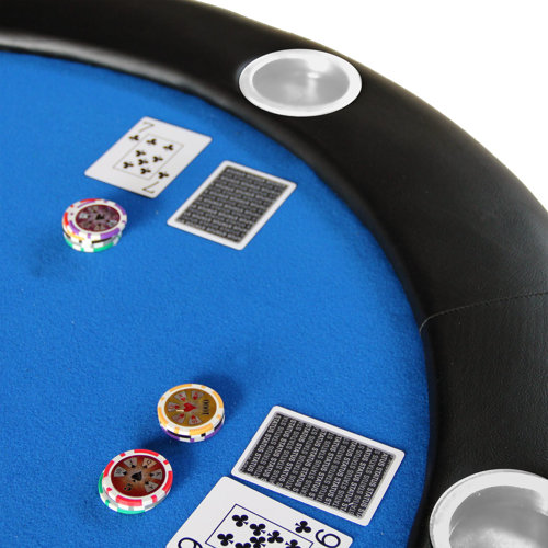 IDS Online Corp 84'' 10 Player Poker Table & Reviews